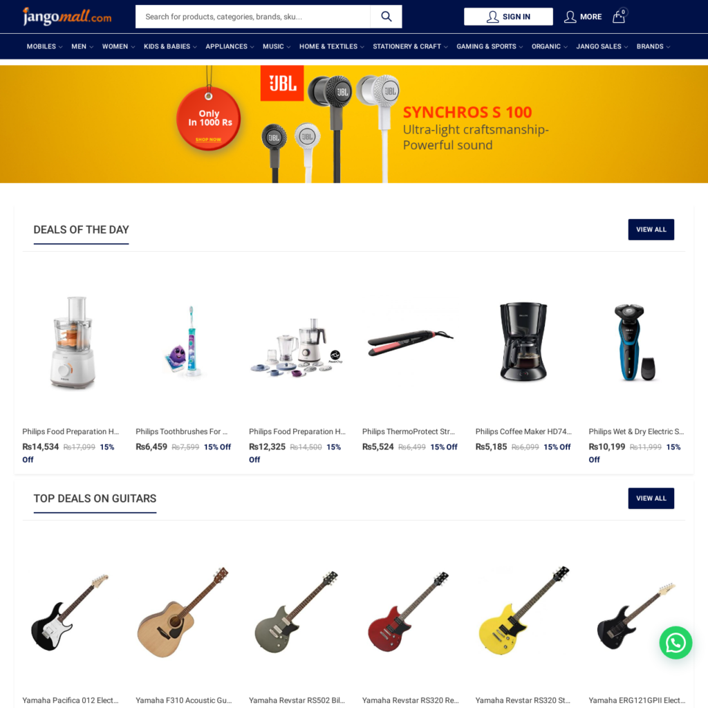 Jangomall - Best online store in Pakistan with 100% original products